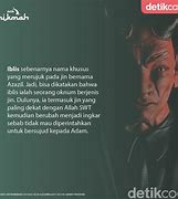 Perbedaan Iblis Dan Setan